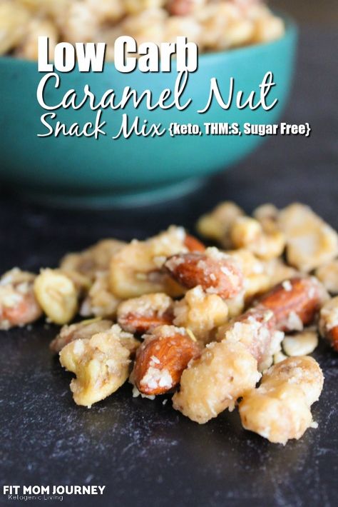 You know all those random bags of nuts and coconut you have hanging out in your pantry after you've been keto for a while?  This Low Carb Caramel Nut Snack Mix was made out of my desperation for both a snack and to use up some odds and ends - enjoy! Keto Gumbo, Samoa Bars, Bagel Dogs, Low Carb Caramel, Keto Bagel, Keto Cream Cheese Pancakes, Bagels Recipe, Taco Lasagna, Keto Crockpot