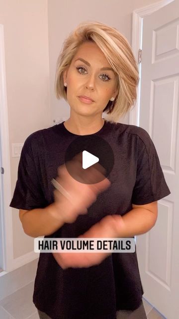 Volume On Top Of Hair, Volume Hair Spray, How To Flat Iron Short Hair, Hair Styling Products For Volume, Color Wow Volume, Volume For Short Hair, Put Up Short Hair, How To Add Volume To Hair Roots, Brushing Volume