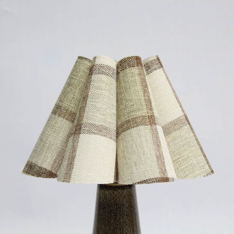 Thanks for the great review Louise M. ★★★★★! https://etsy.me/3whBcJf #etsy #bedroom #artdeco #ceramic #lampshade #vintagelampshade #walllampshade #ceillingshades #pendantshade #pleatedlampshade Ceramic Lampshade, Creative Lamp Shades, Wall Lamp Shades, Checkered Fabric, Handmade Skirts, Small Lamp, Custom Shades, Burlap Fabric, Vintage Lamps