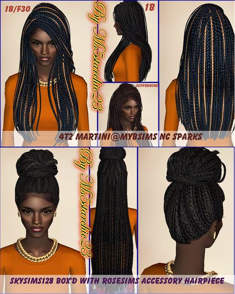 Sims 2 Black Hair, Sims 2 Afro Hair, Sims 2 Hair, 2 Braids, Just Black, Sims 4 Collections, Sims Mods, Sims 4 Custom Content, Maxis Match