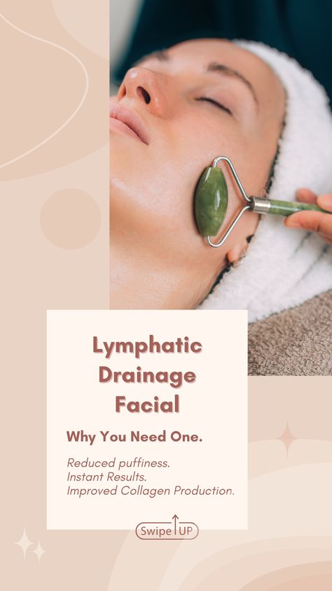 Find out how to perform a lymphatic drainage facial and how it can benefit you. Mini Face Lift, Lymph Drainage Massage, Face Massage Anti Aging, Lymph Glands, Skin Studio, Lymph System, Lymph Drainage, Sinus Pressure, Neck Exercises