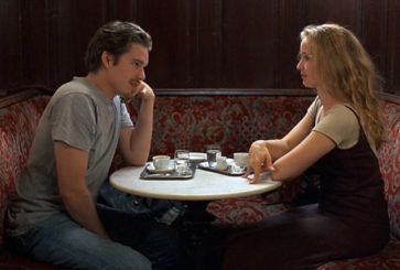 The Most Romantic Poem | A Cup of Jo Before Trilogy, Julie Delpy, Lee Daniels, Ethan Hawke, Film Grab, Speed Dating, Before Midnight, Before Sunset, Before Sunrise