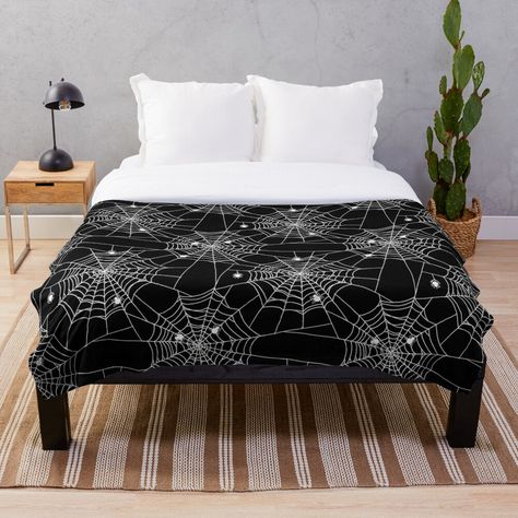 Get my art printed on awesome products. Support me at Redbubble #RBandME: https://www.redbubble.com/i/throw-blanket/White-Spiderwebs-by-ChaosAndLace/165324013.16D0B?asc=u Bigger House, White Throw Blanket, White Blanket, Big Houses, Blankets For Sale, My Art, Awesome Products, Throw Blanket, For Sale