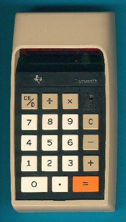 TI2500 Datamath calculator - Texas Instruments vintage calculator. My first calculator. Calculator Aesthetic, Vintage Calculator, Candy Bar Game, Hogwarts Professors, Remembering Dad, Bar Game, Christmas Baking Recipes, Slide Rule, Game Inspiration