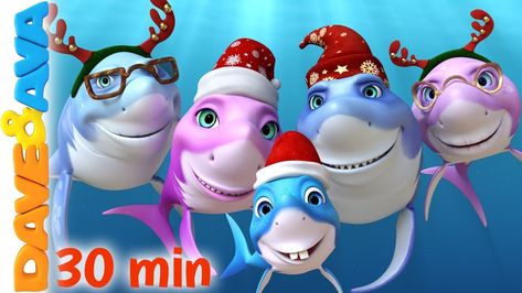 📲 Learn Shapes with Dave and Ava! Download for iOS ► https://goo.gl/u97MKp and Android ► https://goo.gl/9CwLi6 Baby Shark – Christmas version! Sing along with Dave and Ava! Subscribe now for new nursery rhymes – https://www.youtube.com/DaveAndAva?sub_confirmation=1 🎺 Watch our collection of non-stop nursery rhymes at https://www.youtube.com/watch?v=GcsjhHhVunI&t=25s&list=PLURXwwh2i_mcgwdQrVMmh-txx-g1qRcZX&index=1 If you like this video, share it https://www.youtube.c Baby Shark Christmas, Abc Kids Tv, New Nursery Rhymes, Dave And Ava, Christmas Songs For Kids, Shark Christmas, Learn Shapes, Songs For Kids, Nursery Rhymes Songs