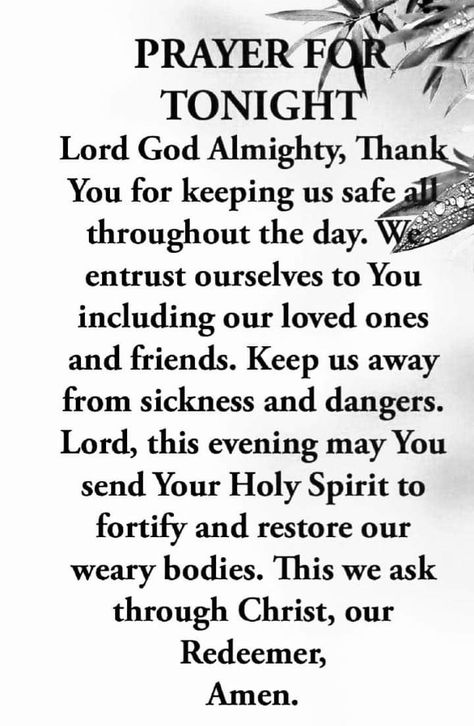 Prayer For Tonight, Goodnight Prayers, Swelling Remedies, Goodnight Quotes Inspirational, Bedtime Prayers, Prayer For My Family, Angel Stories, Good Night Prayer Quotes, Prayers Of Encouragement