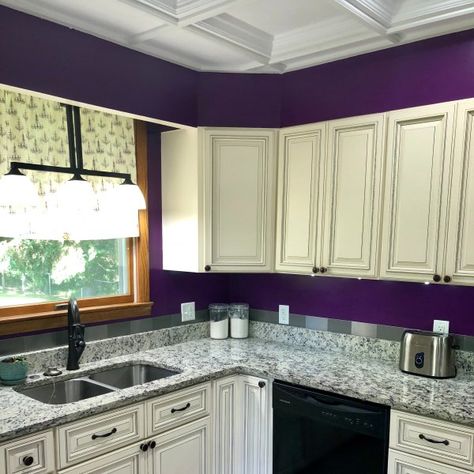 Violet Paint Colors, Purple Paint Color, Plum Paint Colors, Plum Paint, Purple Paint Colors, Inspiration Pics, Sherwin Williams Paint Colors, Purple Paint, Paint Projects