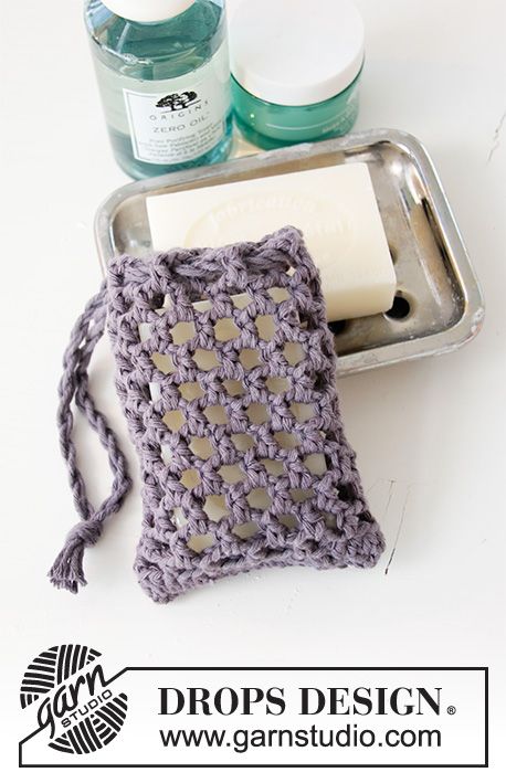 Small Gifts For Friends, Soap Pouches, Crochet Scrubbies, Magazine Drops, Confection Au Crochet, Soap Bag, Crochet Washcloth, Crochet Pouch, Soap Saver