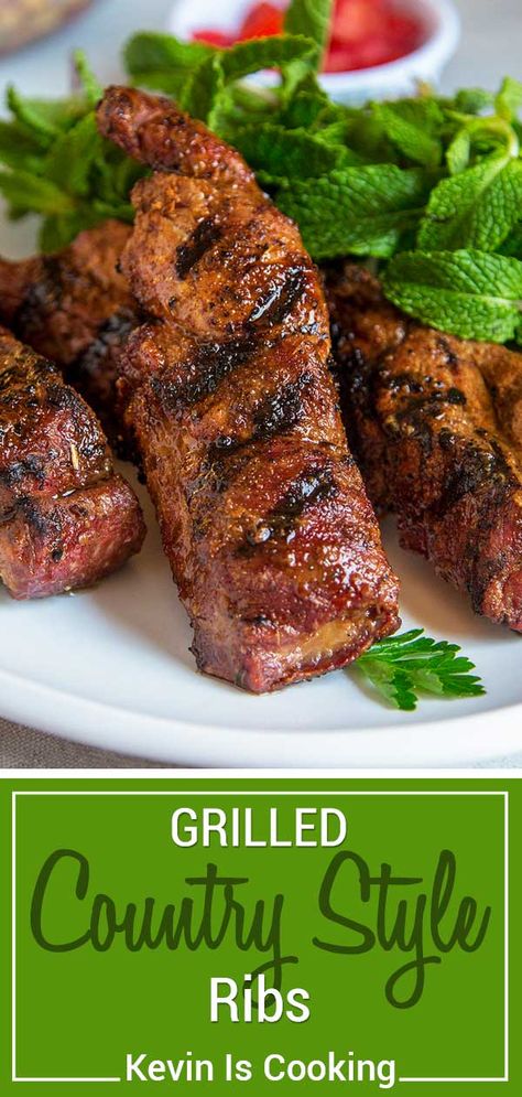 Beef Country Style Ribs, Pork Rib Marinade, Grilling Recipes Meat, Country Ribs Recipe, Boneless Country Style Pork Ribs, Country Pork Ribs, Boneless Beef Ribs, Rib Marinade, Pork Ribs Grilled