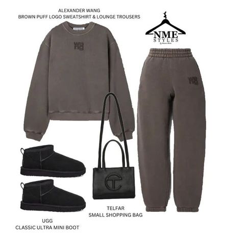 Alexander Wang Sweatsuit, Telfar Outfit, Teen Swag Outfits, Cute Lazy Day Outfits, Cute Lazy Outfits, Swag Outfits For Girls, Trendy Fashion Outfits, Cute Comfy Outfits