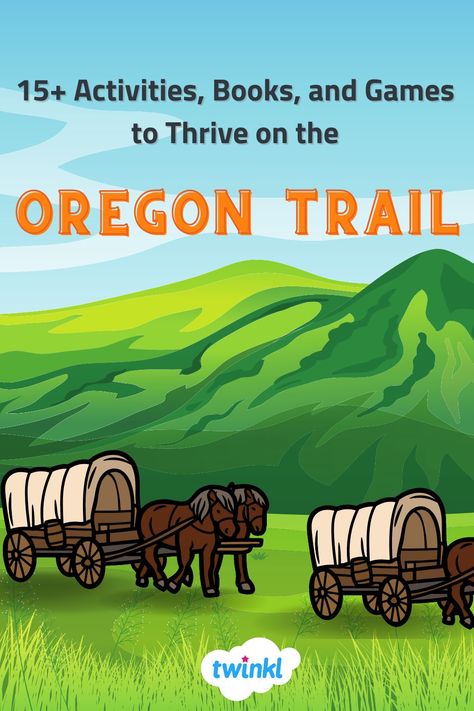 Westward Ho! It's time to head west and explore new lands! Westward expansion offered a dream of land ownership and freedom for many Americans. Teaching about the Oregon Trail can be one of the most exciting units this school year! In fact, you can replicate the feeling of immense hope, hardship, and loss with your students and bring the trail to life. Check out these ready-to-use resources, book selections, and games to get your students excited to learn about this massive land migration. Oregon Trail Activities, Westward Expansion Activities, Teacher Mom Quotes, Oregon Trail Game, American History Homeschool, Land Ownership, Westward Expansion, Teaching Plan, The Oregon Trail