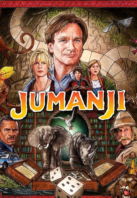 90 Movies, Cinema Wallpaper, Jumanji 1995, Actors Hollywood, 80s Films, Bonnie Hunt, Jumanji Movie, 1995 Movies, Sci-fi Movies