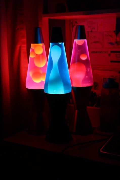 Lava lamps #1990s 2000s Lava Lamp, Larva Lamps, Big Lava Lamp, Lava Lamp Aesthetic, Lava Lamps, Infinity Mirror, Hippie Homes, Cosy Room, Point Loma