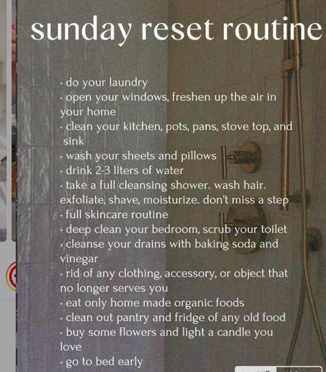 Sunday Reset Routine, Reset Routine, Sunday Reset, Sunday Routine, Daylight Savings, Mental Health And Wellbeing, Get My Life Together, Self Care Activities, New Energy