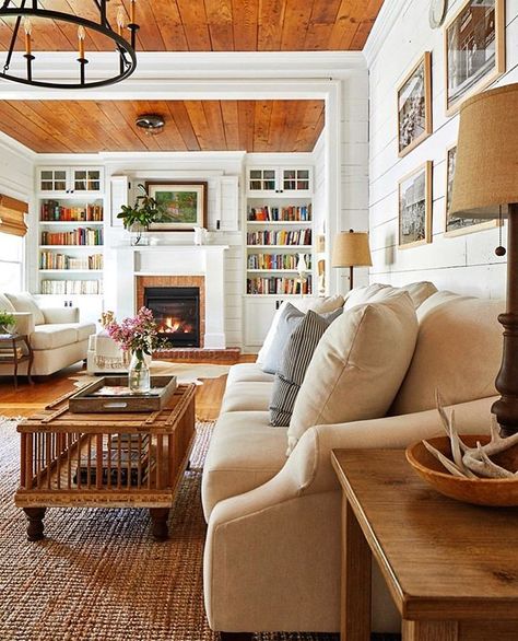 Shop The Look | Simply Southern Cottage - Living Room 📷: @hectormsanchezphoto Southern Cottage, Cottage Living Rooms, Southern Home, Cottage Living, Simply Southern, Living Room Inspo, A Living Room, Shop The Look, Southern Living