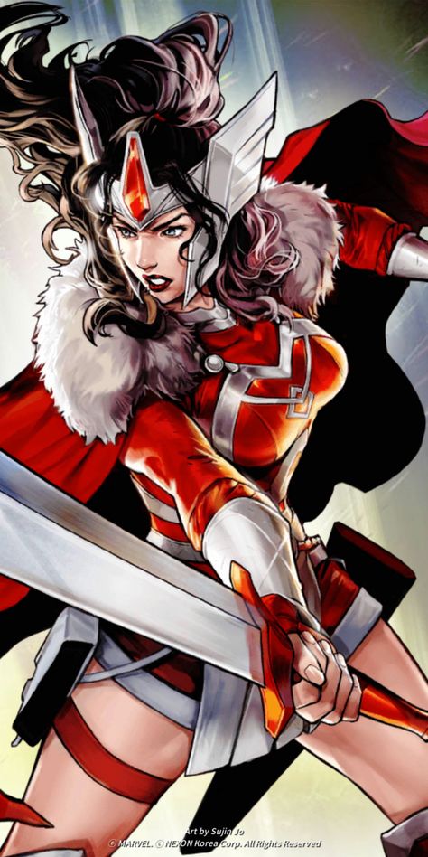 Lady Sif Marvel, Sif Marvel, Lady Sif, Marvel Heroines, Marvel Women, Comic Books Art, Marvel Dc, Marvel Comics, Soldier