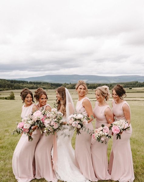 When the brief is classic with a modern edge ✨ The cut out back keeps these bridesmaids looking fresh and trendy but the overall look is timeless. And we are here for it! 🫶🏼 Beautiful bride @kirstenmilne_ and her #bridesmaids wearing Miabelle style Grace @christiejohnstonphotography @blushbridalboutique_ @zoegordonspecialoccasionhair_ . . #miabellebridesmaids #pinkbridesmaids #pinkbridesmaidsdresses #bridesmaidphotos #bridesmaidinspiration Bridesmaid Inspiration, Out Back, Style And Grace, Beautiful Bride, Cut Out, Dresses, How To Wear, Quick Saves