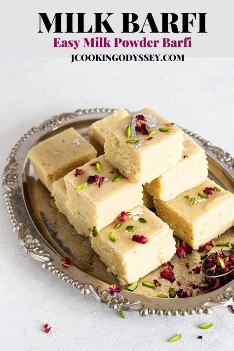 MILK BARFI RECIPE Kalakand Recipe, Barfi Recipe, Diwali Sweets Recipe, Diwali Snacks, Burfi Recipe, Diwali Sweets, Diwali Food, Sweet Meat, Indian Dessert Recipes