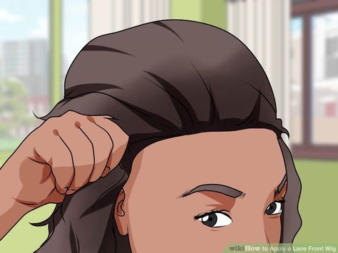 How to Apply a Lace Front Wig: 14 Steps (with Pictures) - wikiHow Lace Frontal Wig, Lace Front Wig, Frontal Wigs, Protective Styles, Lace Frontal, Fashion Nails, Lace Front Wigs, Lace Front, Favorite Things