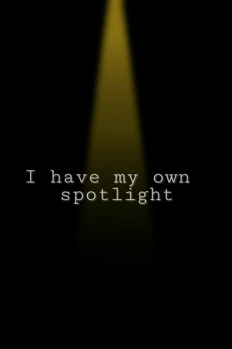 it's okay sometimes to show weakness, you have your own  spotlight 😊 Spotlight Quotes, Quote Black, In The Spotlight, It's Okay, Birthday Photo, 2024 Vision, Birthday Photoshoot, Birthday Photos, Black Wallpaper