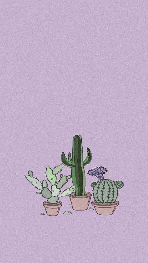 Purple Western Wallpaper, Cactus Background Wallpapers, Purple Western Aesthetic, Wallpaper Cactus, Cactus Wallpaper, Cactus Backgrounds, Cactus Collection, Wallpaper Iphone Boho, Phone Decor