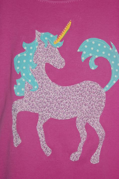 Unicorn Quilts, Unicorn Applique, Birthday Quilt, Unicorn Quilt, Unicorn Silhouette, Free Applique Patterns, Image For, Unicorn Images, Applique Tee