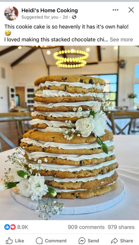 Cookie Cake Wedding, Wedding Cookie Cake, Cookie Wedding Cake, Cookie Cake Ideas, Cookie Wedding, Wedding Cookie, Cake Wedding, Cookie Cake, Cake Ideas