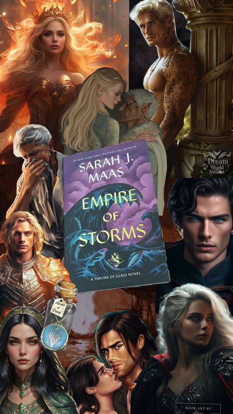 empire of storms Empire Of Storms Characters, Empire Of Storms Quotes, Empire Of Storms Fan Art, Tandem Read Empire Of Storms, Aelin Empire Of Storms, Empire Of Storms Beach Scene, Sea Wyvern Empire Of Storms, Empire Of Storms Book Cover, Empire Of Storms