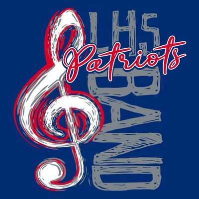 Band design with treble clef. Change the letters, mascot, and colors for your school. High School Band Spirit Posters, Band Spirit Shirts, High School Band Shirts Ideas, Marching Band Tshirt Design Ideas, High School Band Posters, High School Band Shirts, Marching Band Shirts Ideas, School Merchandise Ideas, Band Bus