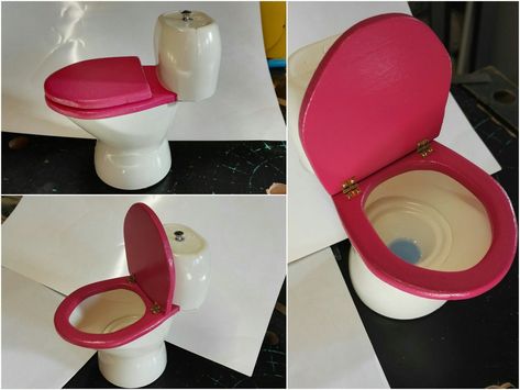 Dollhouse Barbie, Barbie Bathroom, Barbie House Furniture, Diy Barbie House, Accessoires Barbie, Barbie Dollhouse, Doll Furniture Diy, Diy Barbie Furniture, Barbie Dolls Diy