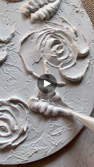 55K views · 767 reactions | Obsessed with flowers ✨ Let me know if you liked this technique to pipe leaves easily !!  #texture #florals #flower #diy #textureart #art #diypainting #easytutorial #tutorials #floralart #simpletechniques #texturepaste #knifepainting #knifeart #plaster | Eye Catcher's- define your style | iamgravero · Original audio Plaster Of Paris Flowers, Paris Flowers, How To Make Rose, Diy Plaster, Define Your Style, Texture Paste, Flower Video, Knife Art, Flower Diy