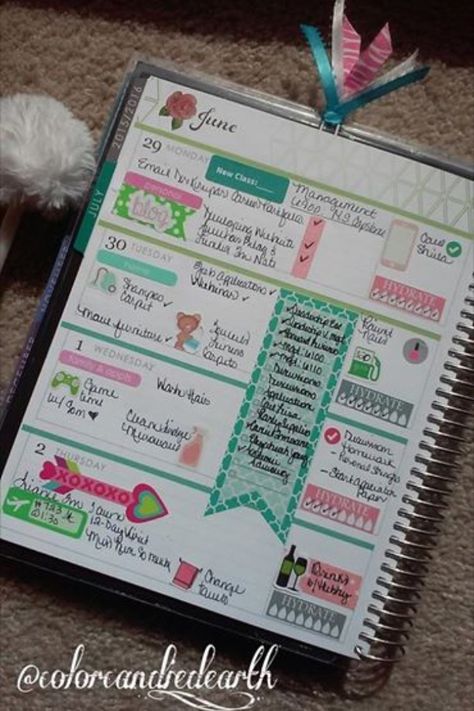 Planner Organization Ideas, Planner Horizontal Layout, Erin Condren Horizontal, Girly Planner, Printables Wall Art, Horizontal Planner, Planning Life, Digital Bullet Journal, Planner Books