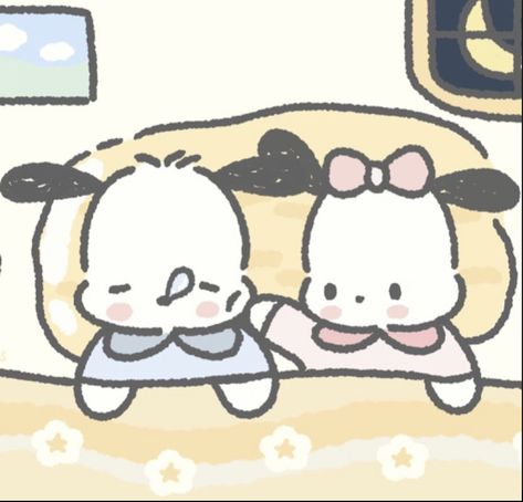 Pochacco Matching Pfp, Whatsapp Delta Themes, Delta Themes, Hello Kitty Coloring, Iphone Wallpaper Pattern, Little Doodles, Hello Kitty Iphone Wallpaper, Kawaii Chibi, Hello Kitty Pictures