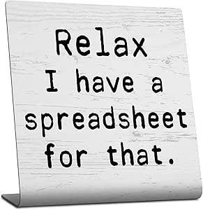 Funny Office Desk Decor Sign, Humorous Office Cubicle Decor, Small Sarcastic Desk Signs, Fun Office Home Work Gifts for Accountant Coworkers Employees Boss, Hilarious Decorative Plaque TZU53 Office Funny Quotes, Decorate My Cubicle, Cubicle Inspiration, Desk Signs, Coworker Humor, Cubicle Decor Office, Work Decor, Board Wallpaper, Fun Office