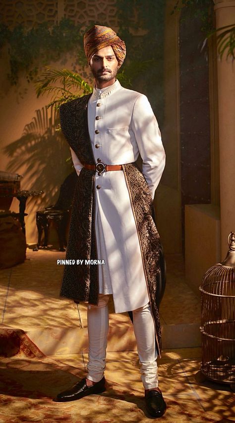 JJ Valaya- India 🇮🇳 Indian Men Clothes, Indian Men Outfits, Indian Clothing Men, Maratha Warriors, Dhoti Drape, India Fashion Men, Jj Valaya, Indian Wedding Clothes For Men, Indian Dress Up