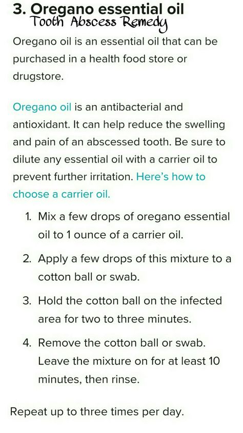 Abscess Tooth, Essential Oil Beauty, Oregano Essential Oil, Medical Procedures, Oregano Oil, Health Food Store, Young Living, Skin Treatments, Makeup Skin Care