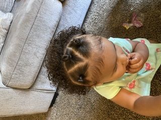 Cute Hairstyles For One Year Olds, Biracial Baby Hairstyles, Mixed Girl Hairstyles Toddler, Baby Girl Hairstyles Infant Black, Infant Girl Hairstyles, Curly Baby Hairstyles, Biracial Toddler Girl Hairstyles, Little Mixed Girl Hairstyles Easy, Mixed Toddler Girl Hairstyles