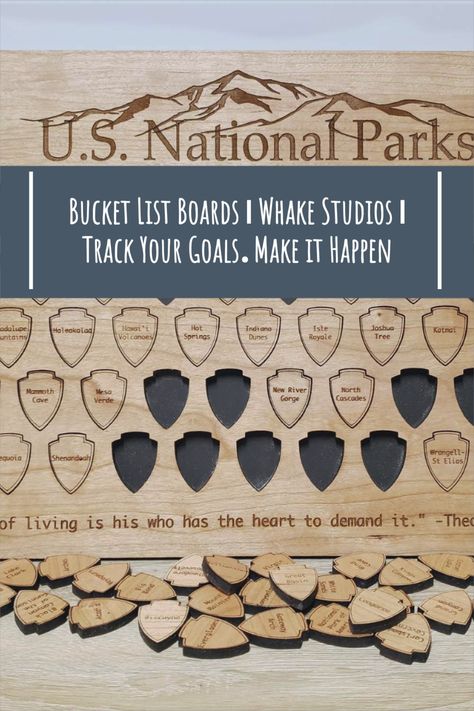 Bucket List Board, Mlb Stadiums, Laser Projects, Laser Engraved Ideas, Laser Ideas, Us Road Trip, New River, Grand National, National Parks Trip