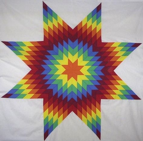 Diane's Native American Star Quilts OFFICIAL SITE - Native American Star Quilts, Native American Star Quilt Books, Patterns and Design Appliques Native American Star Quilts, Lonestar Quilt, Native American Quilt Patterns, Border Styles, Lone Star Quilt Pattern, Native American Quilt, Material Ideas, Lone Star Quilt, Jelly Roll Quilt Patterns