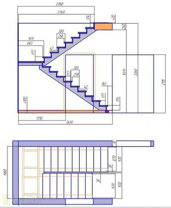 Stair Dimensions, Staircase Layout, Stair Design Architecture, Stair Plan, Staircase Design Modern, Detail Arsitektur, Bungalow Floor Plans, تصميم الطاولة, Small House Elevation Design