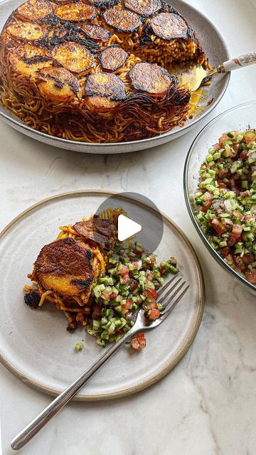 38K views · 2.7K likes | ‎Zahra Abdalla | زهرة عبداللًّه‎ on Instagram: "Have you ever tasted Iranian-style bolognese? It’s like a warm embrace, transcending time and borders. This weekday favorite is a common Persian dish, often served with vibrant Salad Shirazi. The rich, flavourful dish is cooked using the dam-pokht technique, allowing for a deep infusion of flavours. The pièce de résistance is the “tahdig,” a crispy layer that adds a magical touch to the meal. When the evening turns nippy and the weekday wears you down, turn to this cherished Iranian Style Bolognese for warmth, comfort, and a delightful crunch. Let your senses dive into this beautiful amalgamation of textures and flavours and don’t forget to savor the crispy tahdig. 

Full recipe on the blog. #cookingwithzahra #spaghet Salad Shirazi, Vibrant Salad, Iranian Style, Iranian Recipes, Main Course Recipes, Main Course, Have You Ever, Borders, Persian