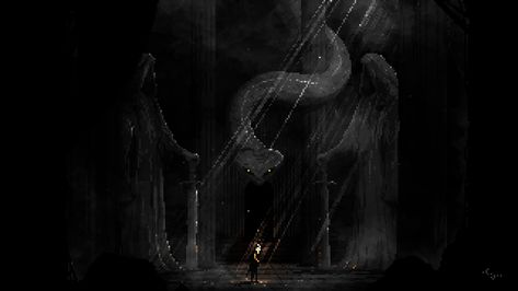 ArtStation - The Path, Camille Unknown Ed E Lorraine Warren, Futurism Art, Pixel Art Landscape, Pixel Art Background, Pixel Art Tutorial, Pixel Animation, Arte 8 Bits, Cool Pixel Art, Snake Art