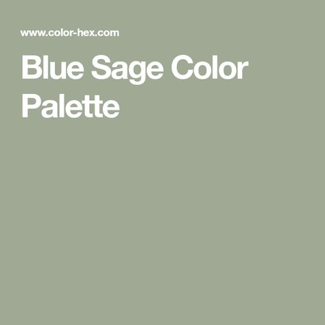 Blue Sage Color Palette Blue Sage Color, Sage And Blue Palette, Blue And Sage Green Color Palette, Sage Blue Color Palette, Sage Green And Cobalt Blue, Dusty Blue Sage Green Color Pallete, Sage Color Palette, Ral Code, Color Inspiration Boards