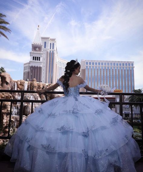 Sea Blue Quinceanera Dresses, Royalty Quinceanera Dresses, Big Puffy Quinceanera Dresses, White With Blue Quinceanera Dresses, Blue Quince Aesthetic, Gray Blue Quinceanera Dresses, Blue Quinceanera Theme Dresses, Ice Blue Quinceanera Dresses, Blue Quinceanera Dresses Cinderella