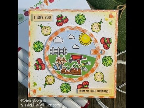 (1) A Veggie Happy Give It A Whirl Card - YouTube Lawn Fawn Cards, Stamp Collection, Lawn Fawn, Paper Crafts Cards, Stamp Collecting, Paper Crafting, Lawn, Birthday Cards, Card Making