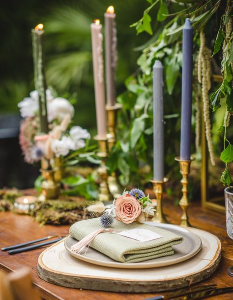 Cottagecore Wedding Ideas for the Nostalgic Bride | Today's Bride Hobbit Wedding Centerpieces, Wedding Centerpieces Cottagecore, Cottegcore Wedding, Folklore Aesthetic Wedding, Cottage Core Weddings, Cottage Core Wedding Centerpieces, Cottagecore Wedding Centerpieces, Cottagecore Wedding Diy, Cottagecore Wedding Theme