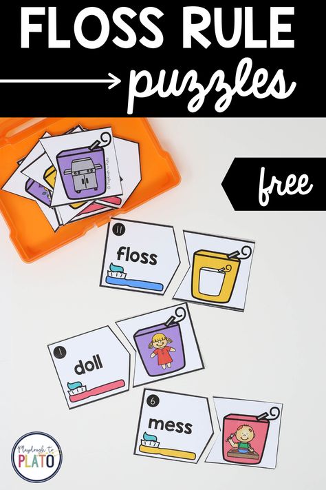 Floss Spelling Rule Activities, Double Final Consonants Activities, Double Consonants Activities, Flossy Words, Floss Rule Activities Free, Double Consonant Activities, Double Final Consonants First Grade, Floss Rule Worksheet, Flsz Rule Activities