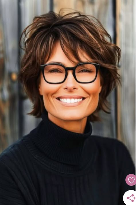 Women Hairstyles For Short Hair, Medium Shag For Thick Hair, Short Haircuts For Wavy Hair Over 50, Hair Cuts Women Short, Short Hairstyles For Thick Curly Hair, Short Haircuts For Women With Glasses, Short Hair For Over 50, Short Hair Older Women Over 50 Simple, Short Chic Hair