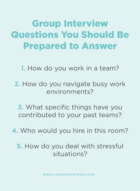 Group Interview Tips, Interview Format, Most Common Interview Questions, Careers For Women, Group Interview, Career Contessa, Women Career, Job Interview Advice, Professional Group