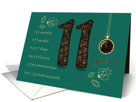 Recovery Anniversary, Yellow Floral Decor, 11th Wedding Anniversary Gift, 11 Year Anniversary Gift, Recovery Cards, 11 Year Anniversary, 11th Wedding Anniversary, Champagne Birthday, New Year Pictures